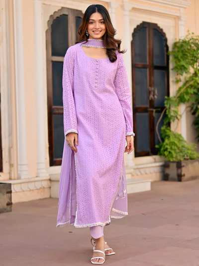 Casual Cotton Suit