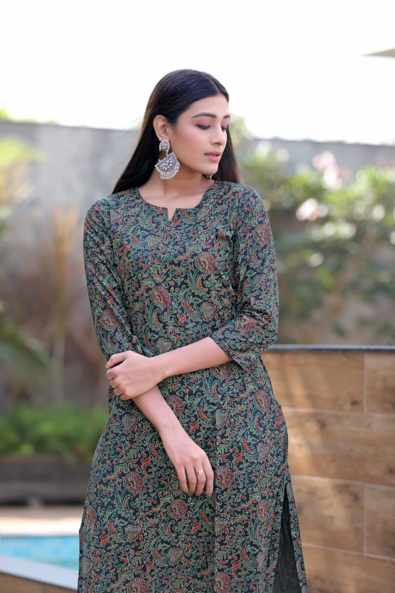 Printed A-Line Kurti